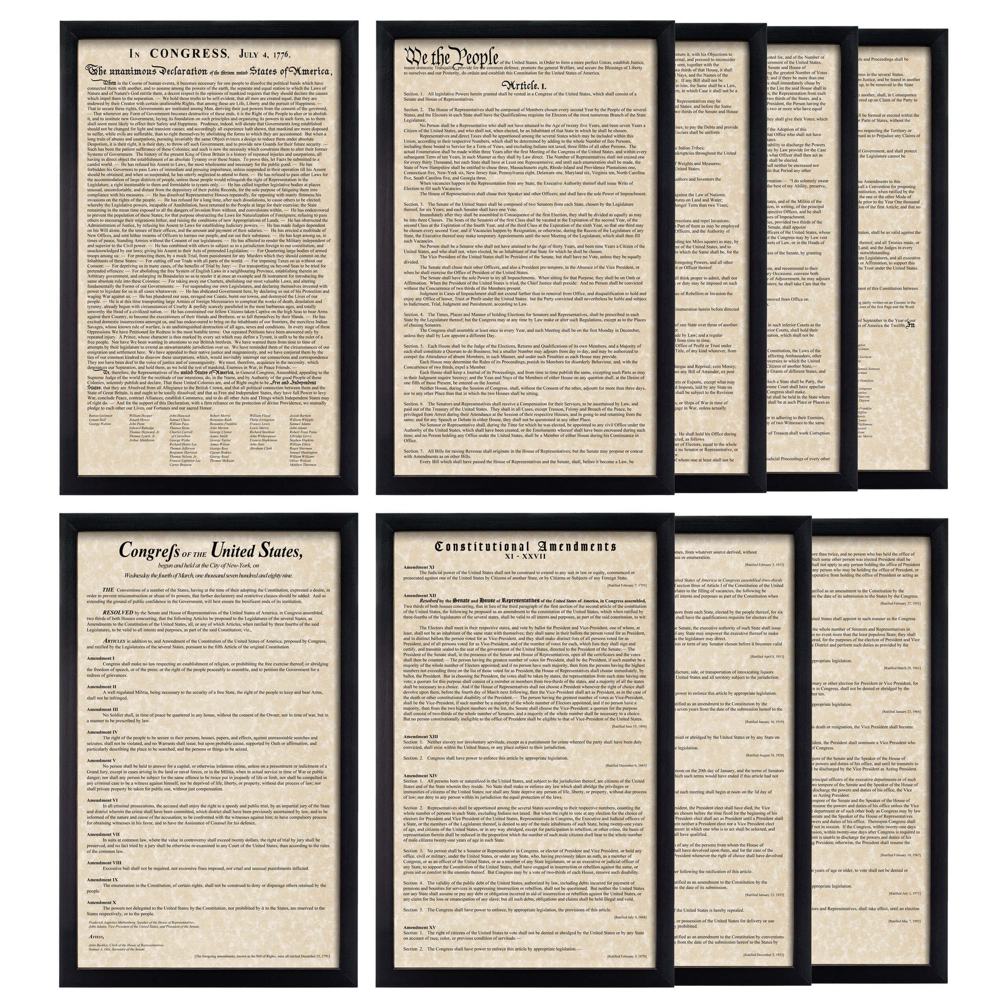 Bill Of Rights All Amendments