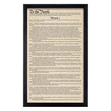 Load image into Gallery viewer, Framed Declaration of Independence &amp; Constitution